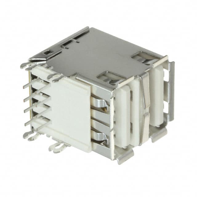 72309-8044BLF CONN RCPT USB2.0 TYPEA STACK R/A