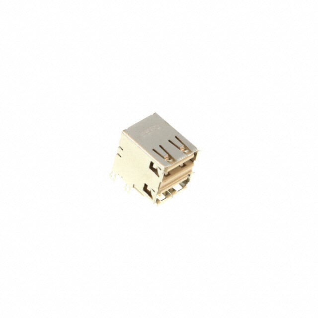 72309-8014BLF CONN RCPT USB2.0 TYPEA STACK R/A