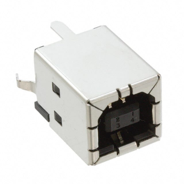 5788336-1 CONN RCPT USB2.0 TYPEB 4POS VERT