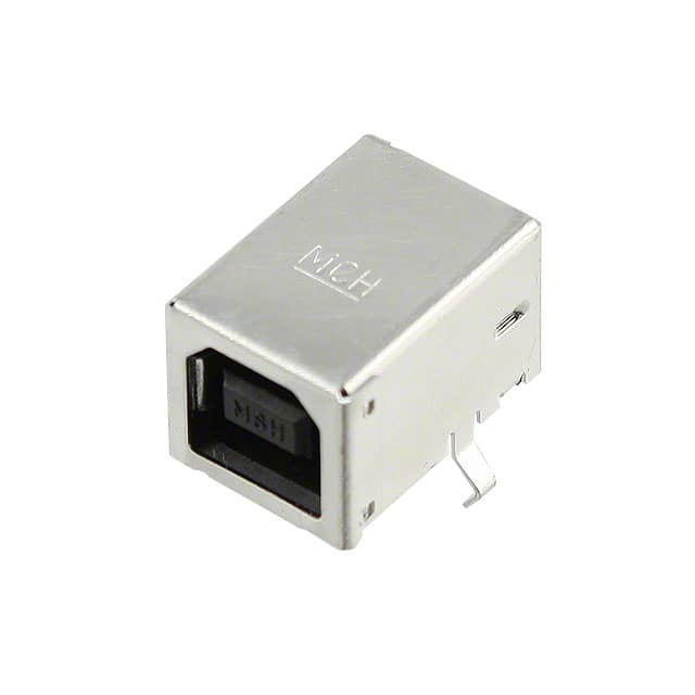 0670687041 CONN RCPT USB2.0 TYPEB 4POS R/A