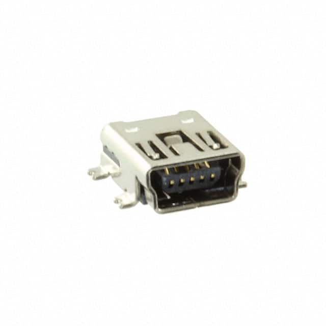 MUSB-05-S-B-SM-A CONN RCPT USB2.0 MINI B SMD R/A