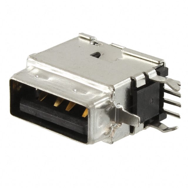 0894858002 CONN RCPT USB2.0 TYPEA 4POS R/A
