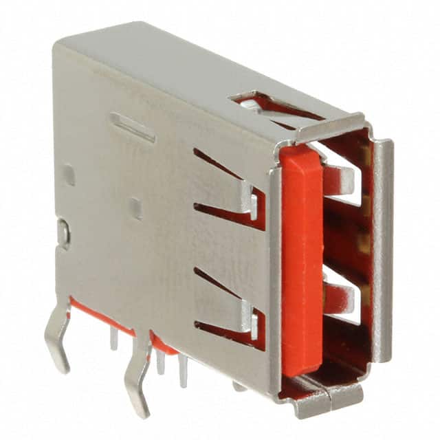 USBR-A-S-F-O-VU CONN RCPT USB2.0 TYPEA 4POS VERT