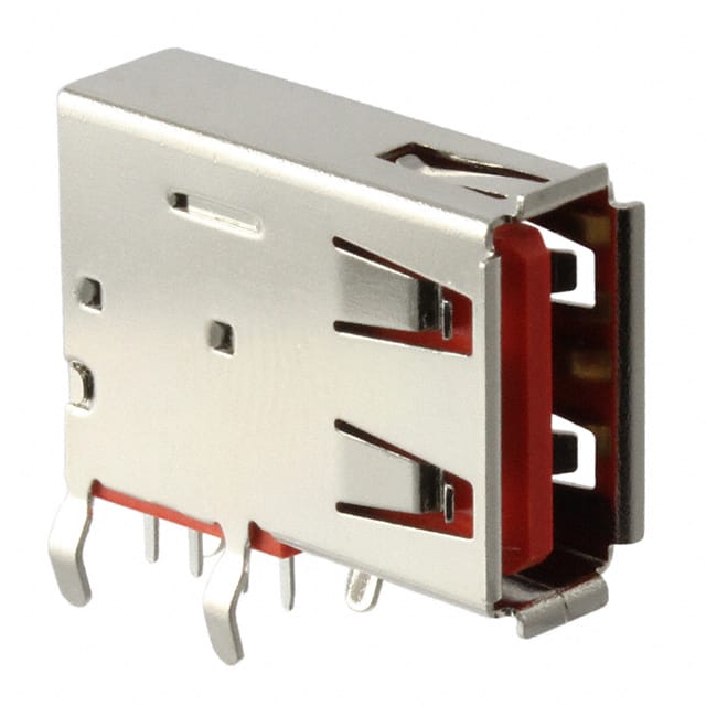 USBR-A-S-S-O-VU CONN RCPT USB2.0 TYPEA 4POS VERT