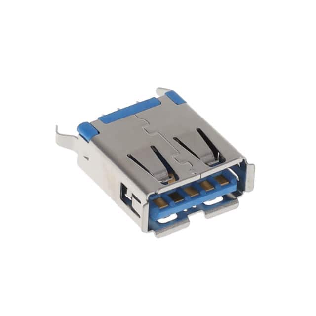 KUSBVX-AS1N9-BL15 VERT USB 3.0B-TYPE A RECEPTACLE