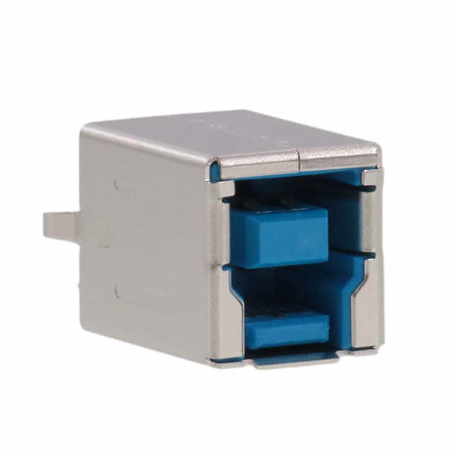 KUSBVX-BS1N9-BL30 VERT USB 3.0B-TYPE RECEPTACLE BL