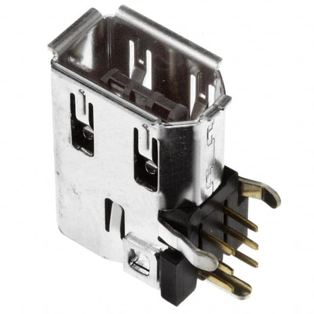 3E106-2230KV CONN RCPT IEEE 1394 FIREWIRE R/A