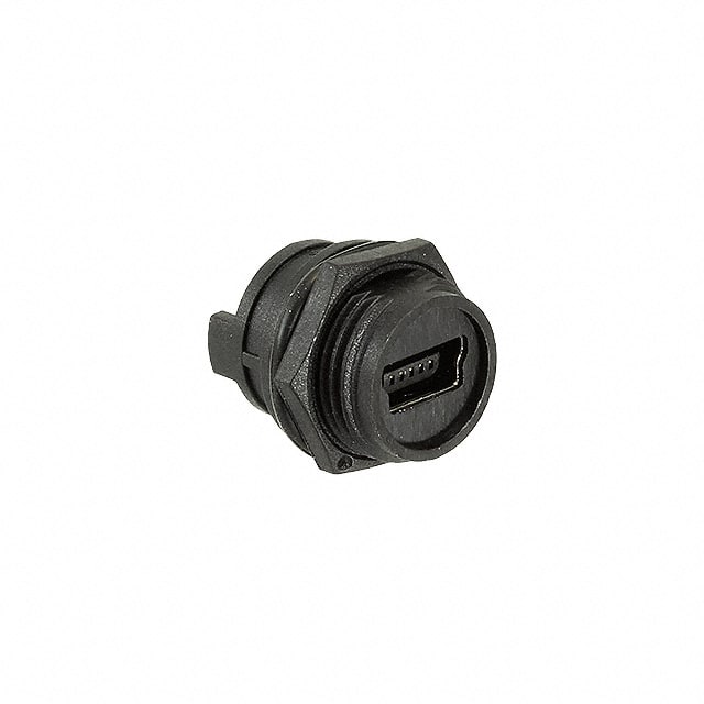 690-W05-260-044 CONN RCPT USB1.0 MINI B PNL MNT