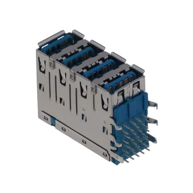 1003-007-01010 CONN USB 3.0 4-PORT 15U" AU
