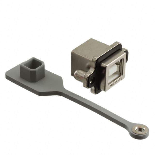 MUSBD111M1 CONN RCPT USB2.0 TYPEB 4P PCB RA