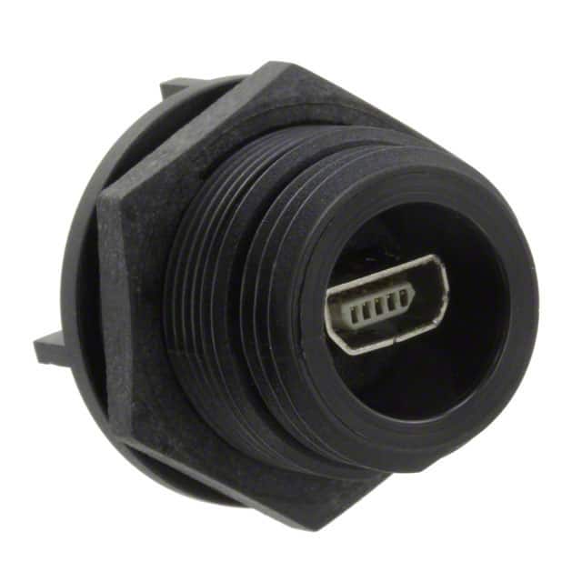PX0458 CONN RCPT USB2.0 MINI AB PNL MNT