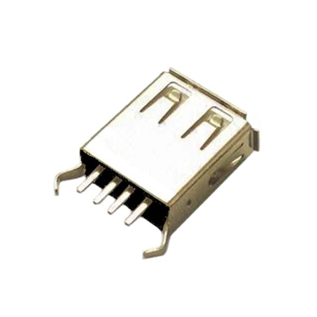 USB-A1VSW60 CONN RCPT TYPEA 4POS VERT