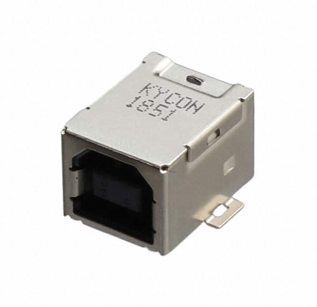 KUSBX-SMT-BS1N-B CONN RCPT USB2.0 TYPEB 4P SMD RA