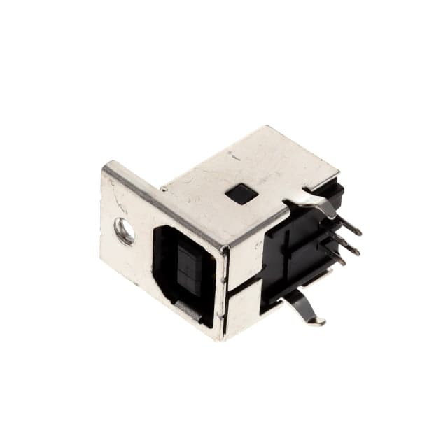 GSB22121WCEU USB2.0, B, RIGH ANGLE, DIP, W/ S
