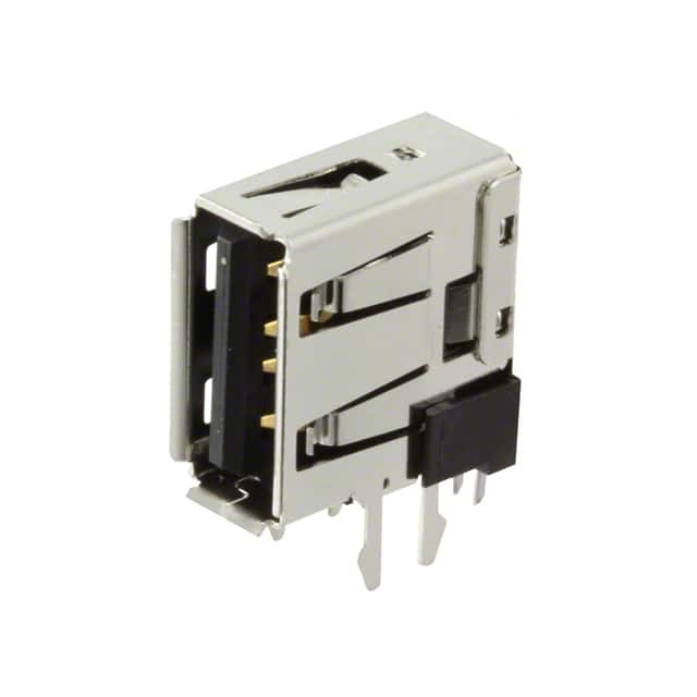 0673298021 CONN RCPT USB2.0 TYPEA 4POS R/A