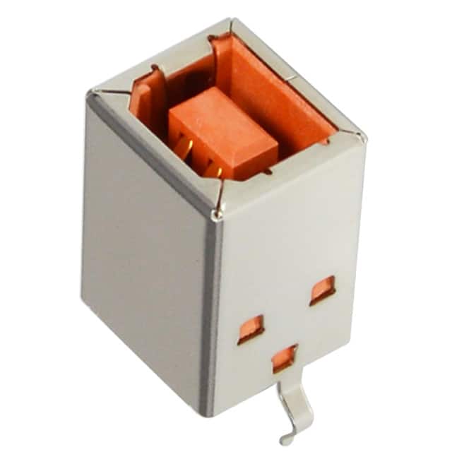 KUSBVXHT-BS1N-O-HRF CONN USB TYPE-B R/A FLAG H-RETEN