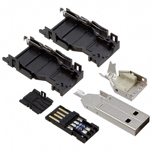 1827525-1 CONN PLUG TYPEA 4POS SOLDER