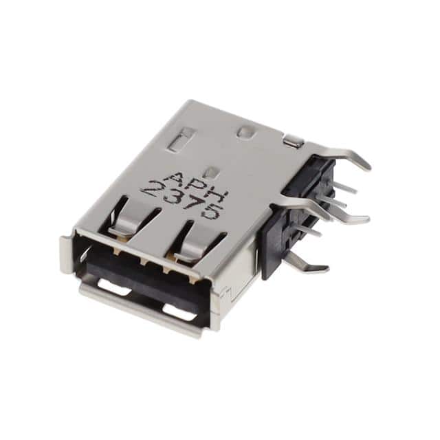 GSB19111KHR USB 2.0 STANDARD A, UPRIGHT DIP,