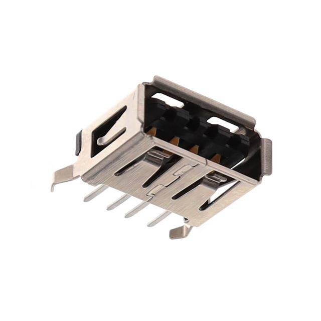 GSB11122BNEU USB2.0 A RECEPT,STRAIGHT TYPE