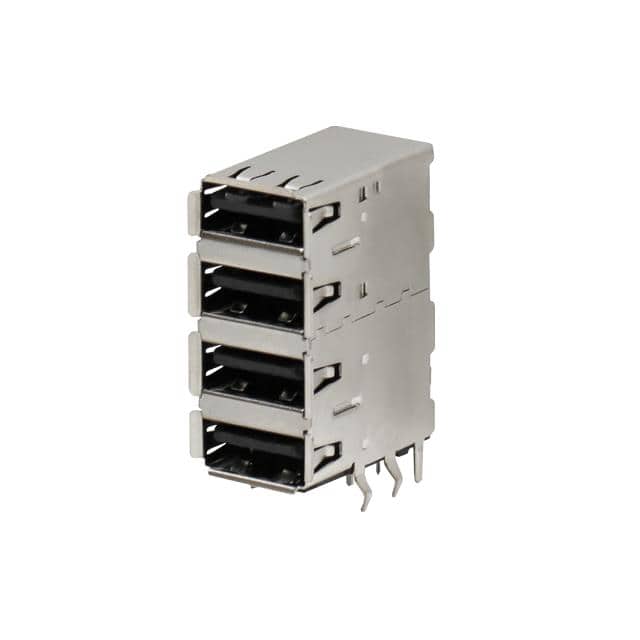SS-52100-004 CONN RCPT USB2.0 TYPE A 4POS HRZ