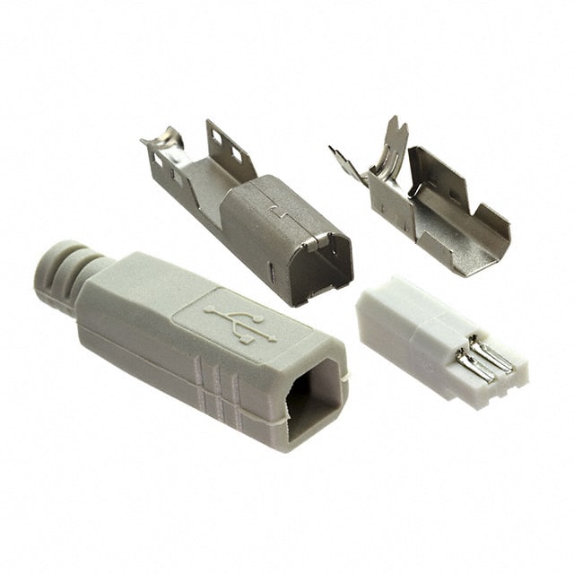 1002-002-BE-KIT CONN PLUG KIT USB2.0 TYPE-B