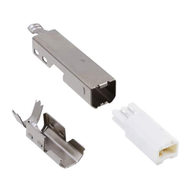 1001-028-02300 CONN PLUG USB1.1 TYPEB 4POS SLD