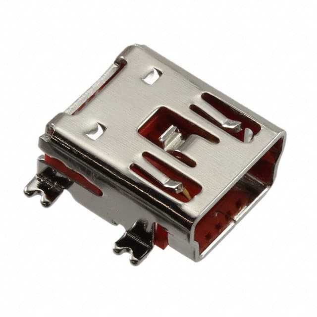 MUSBR-05-F-O-B-SM-A CONN RCPT USB2.0 MINI B SMD R/A