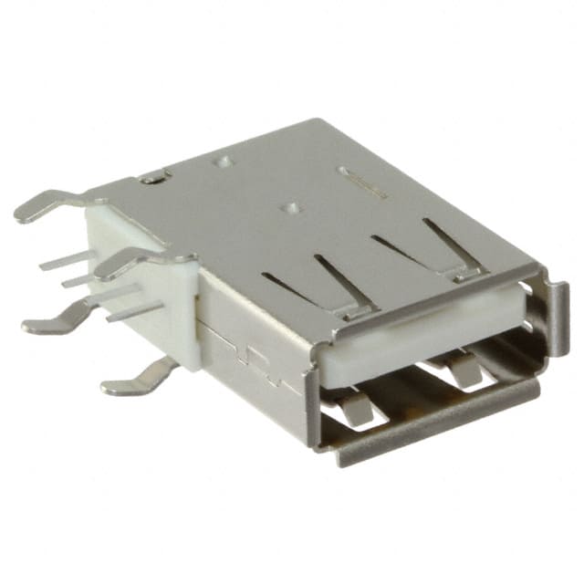 USB-A-S-F-W-VU CONN RCPT USB2.0 TYPEA 4POS R/A