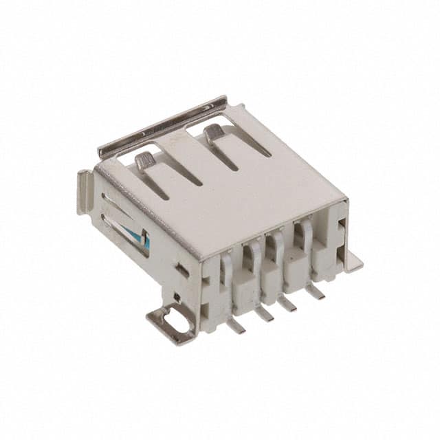 USB-A-S-S-W-SM2 CONN RCPT USB2.0 TYPEA 4P SMD RA