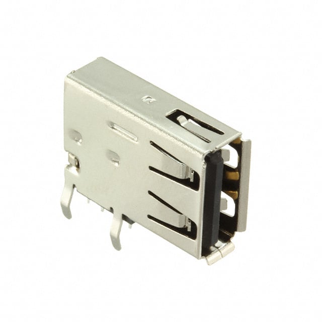 6140041347261 CONN RCPT USB2.0 TYPEA 4POS R/A