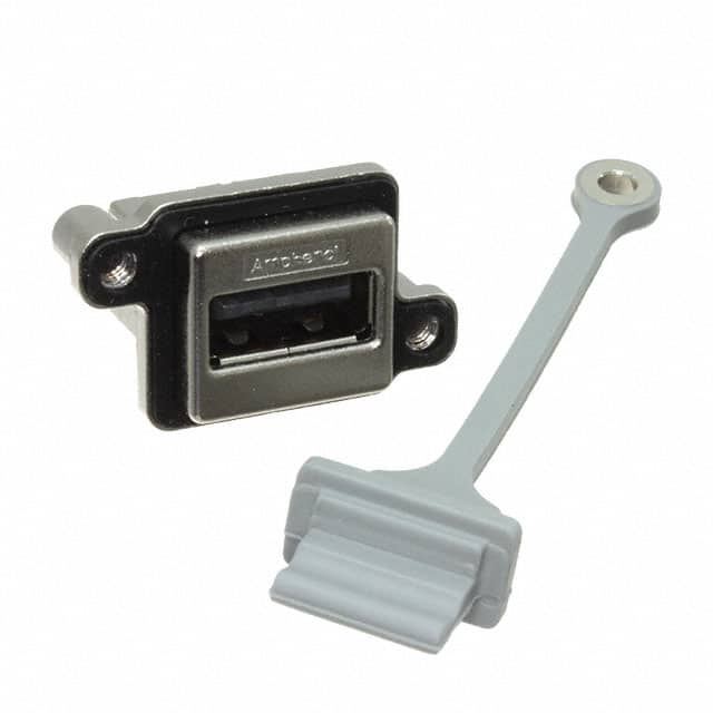 MUSBA111M1 CONN RCPT USB2.0 TYPEA 4P PCB RA