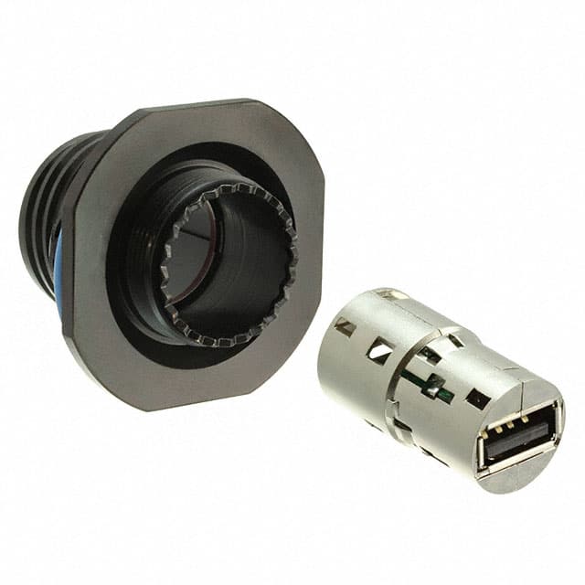 USBFTV72ZN CONN RCP USB2.0 TYPEA 4P PNL MNT