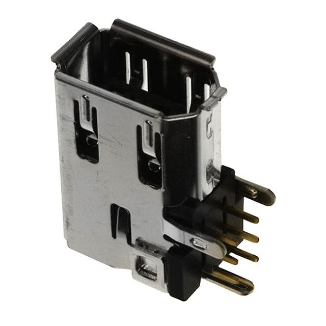 3E106-2220KV CONN RCPT IEEE 1394 FIREWIRE R/A