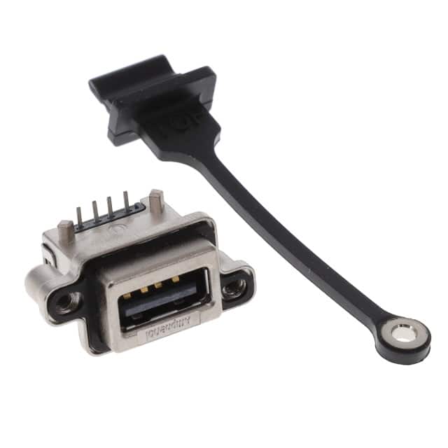MUSBRA11145 CONN RCPT USB2.0 TYPEA 4P PCB RA