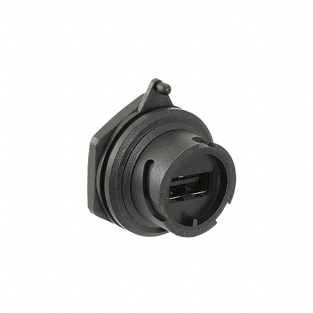 690-W04-260-014 CONN RCP USB1.0 TYPEA 4P PNL MNT