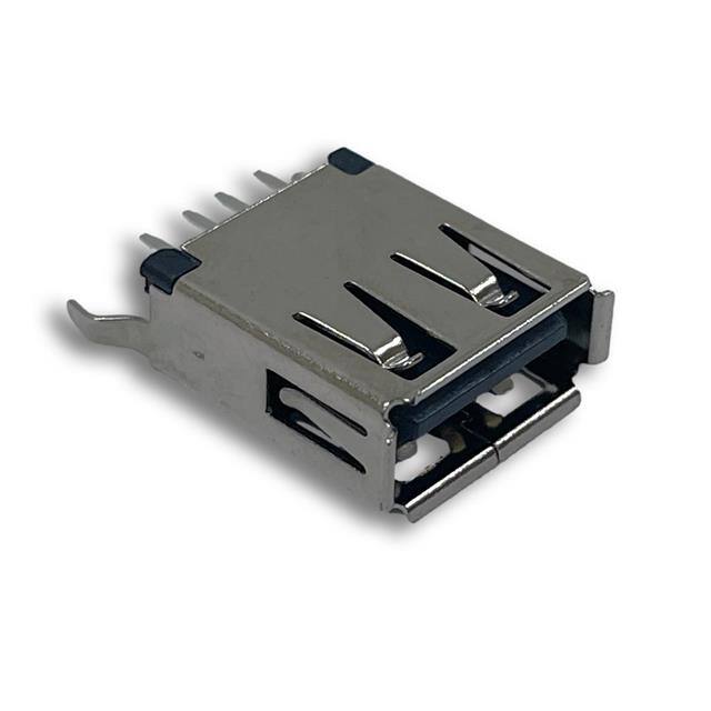 PCUA20E USB TYPE-A 2.0 CONNECTOR, STRAIG