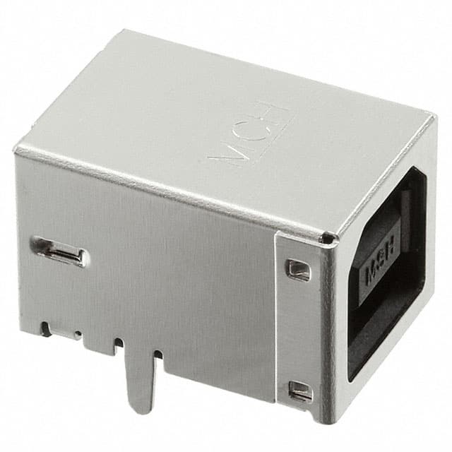0670688011 CONN RCPT USB2.0 TYPEB 4POS R/A