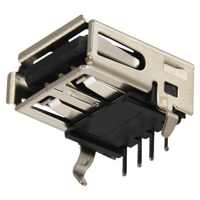 KUSBX-AS1N-B30 CONN RCPT USB TYPE A R/A