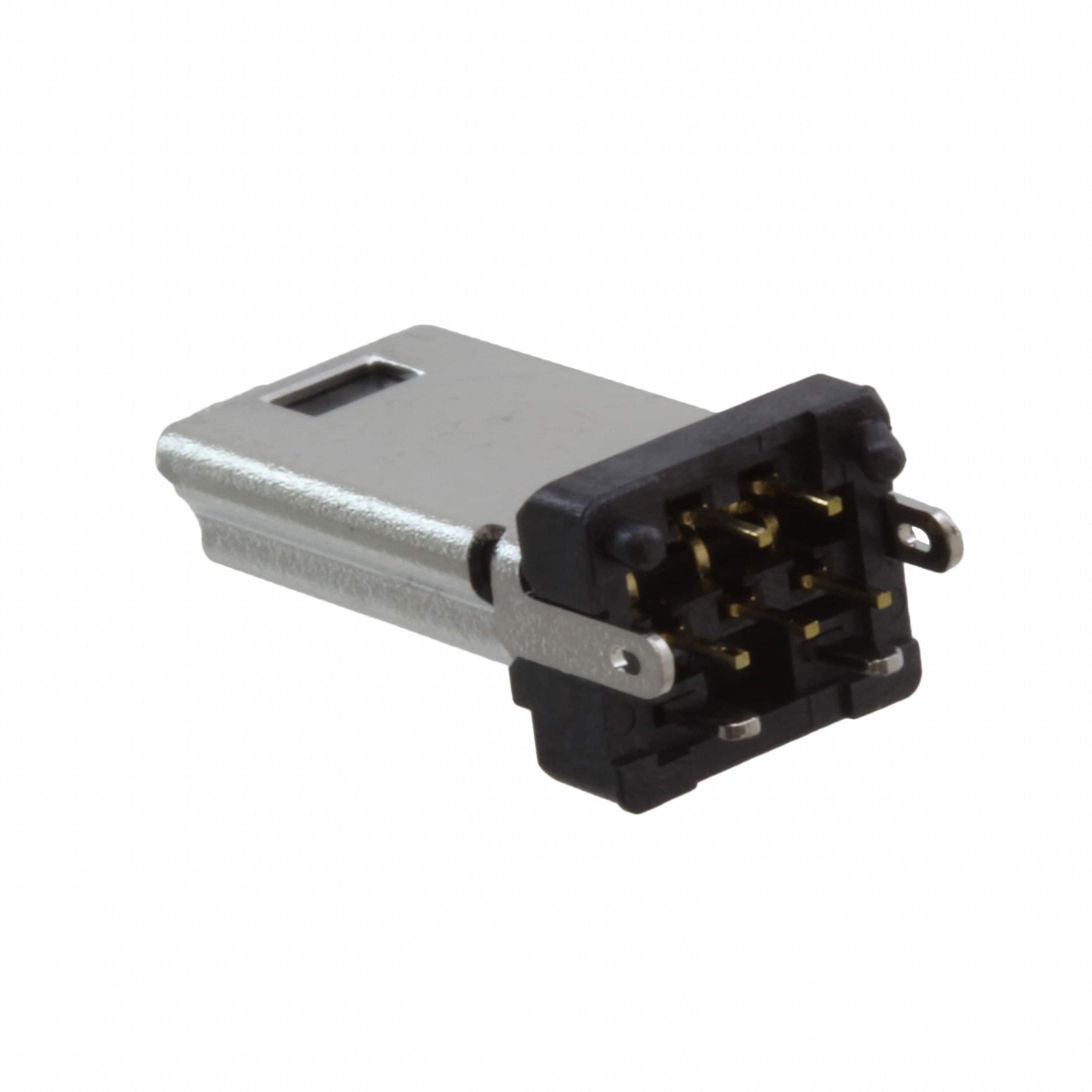 UX20-MB-5P CONN PLUG USB2.0 MINI B VERT