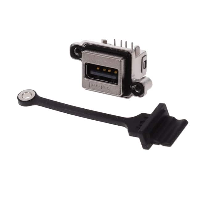 MUSBRA111M5 CONN RCPT USB2.0 TYPEA 4P PCB RA