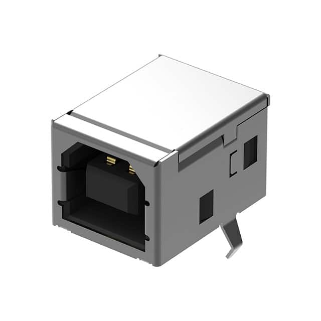 USB1030-GF-P-B-B USB B SKT, TOP TH, R/A, GF, WTH