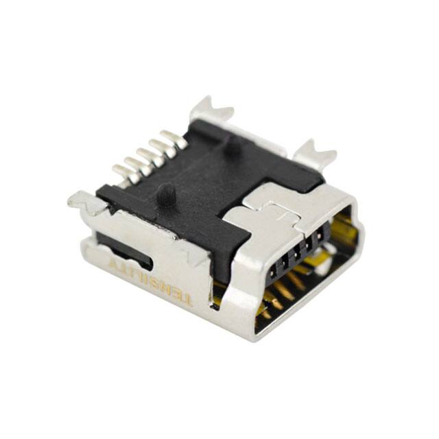 54-00021 CONN RCPT MINI USB B 5POS SMD RA