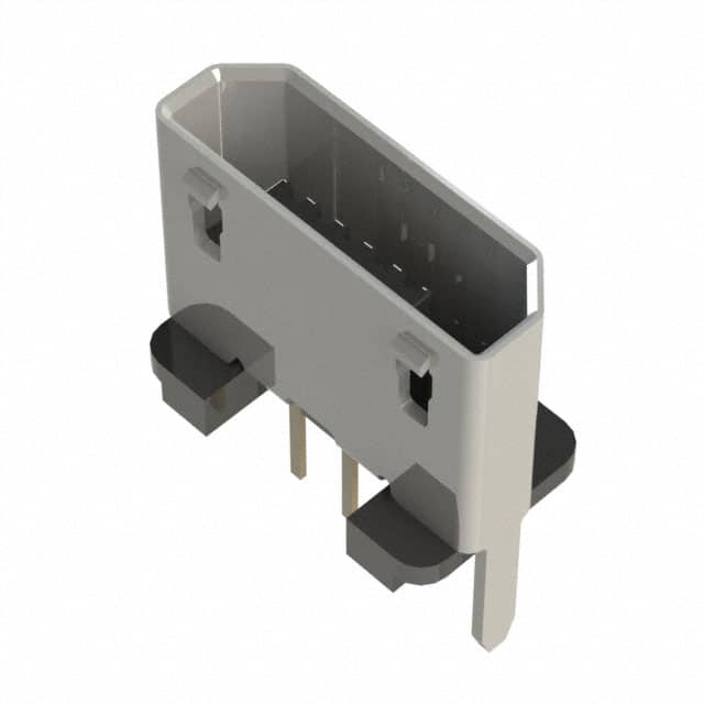 USB3145-30-0-A MICRO B SKT, VERTICAL, TH, 30"