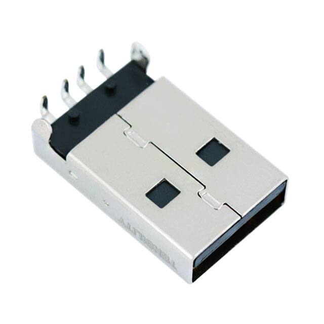 54-00009 CONN PLUG TYPEA 4POS R/A