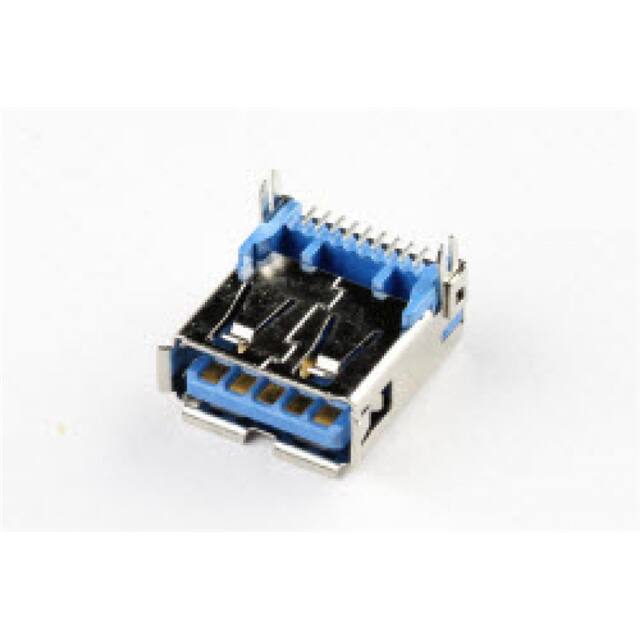 AUSB3-AFN-PSR1 CONN RCPT USB3.2 TYPEA 9POS SMD