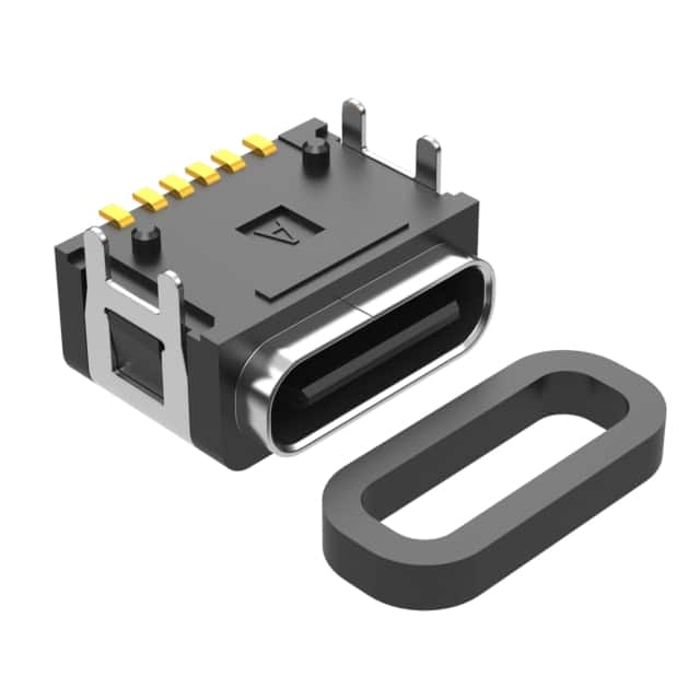 54-00284 CONN RCPT USB2.0 TYPEC SMD RA