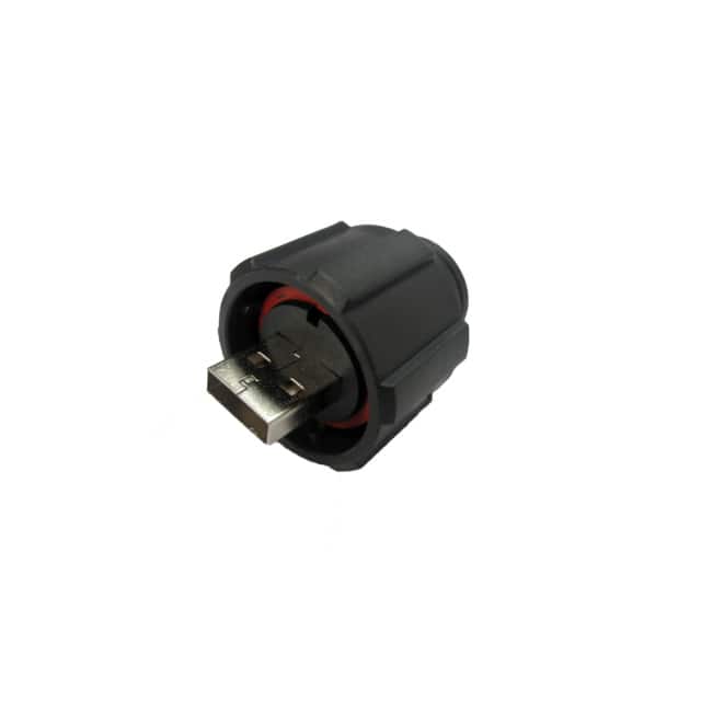 690-W19-260-014 WATERPROOF USB "A" TYPE 4P (M)