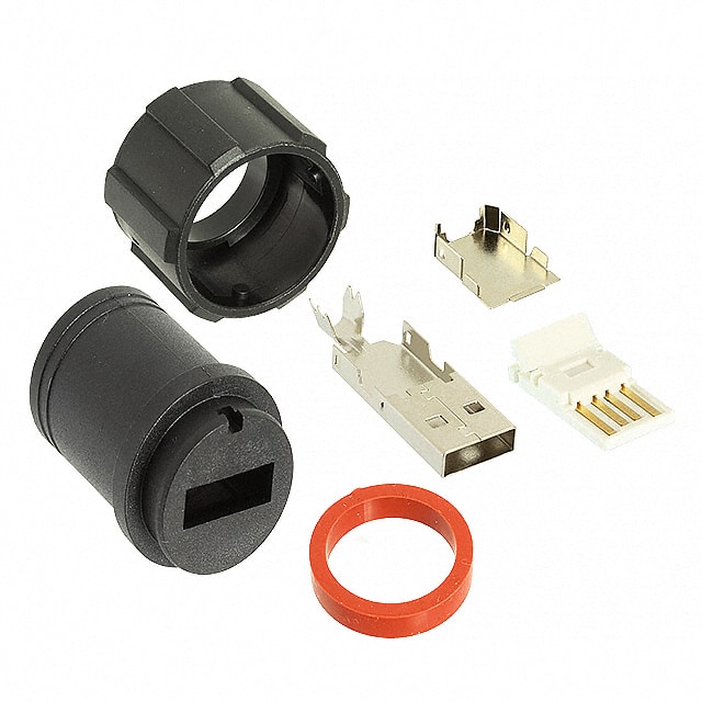 690-W04-260-013 CONN PLUG USB1.0 TYPEA 4POS SLD