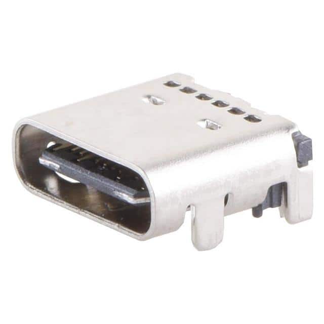 KUSB-CD42-112 VERT USB TYPE C RECEPTACLE FEM