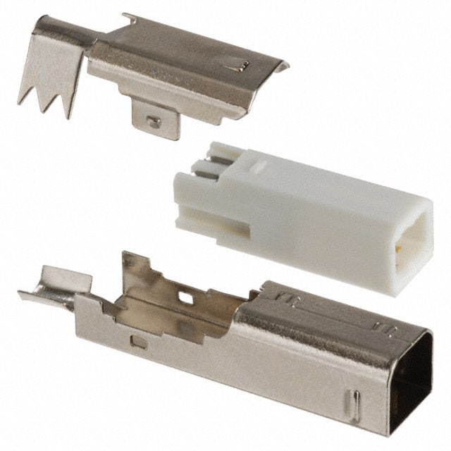A-USBPB CONN PLUG USB1.1 TYPEB 4POS SLD